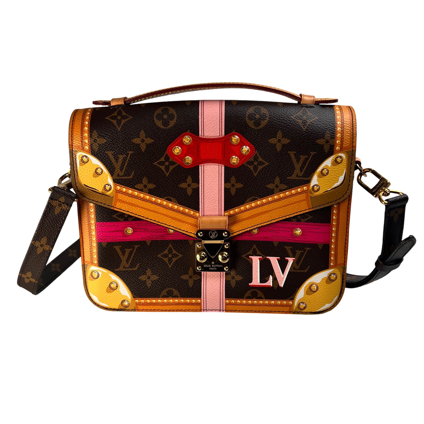 Louis Vuitton Brown Handle Bags A-15619