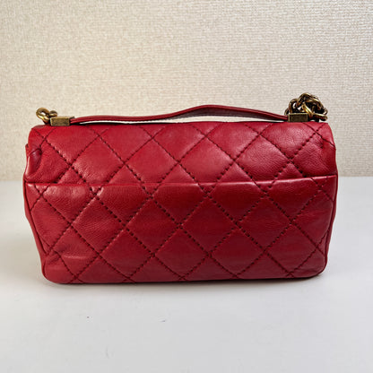 Chanel Red Handle Bags A-15621