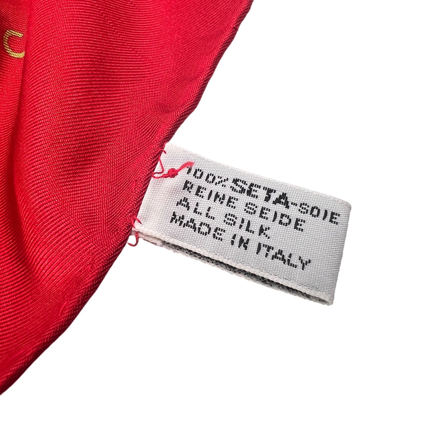 Chanel Red Scarves A-15629