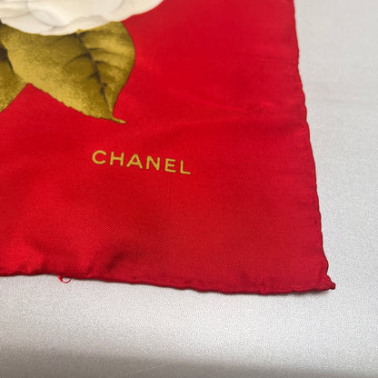 Chanel Red Scarves A-15629