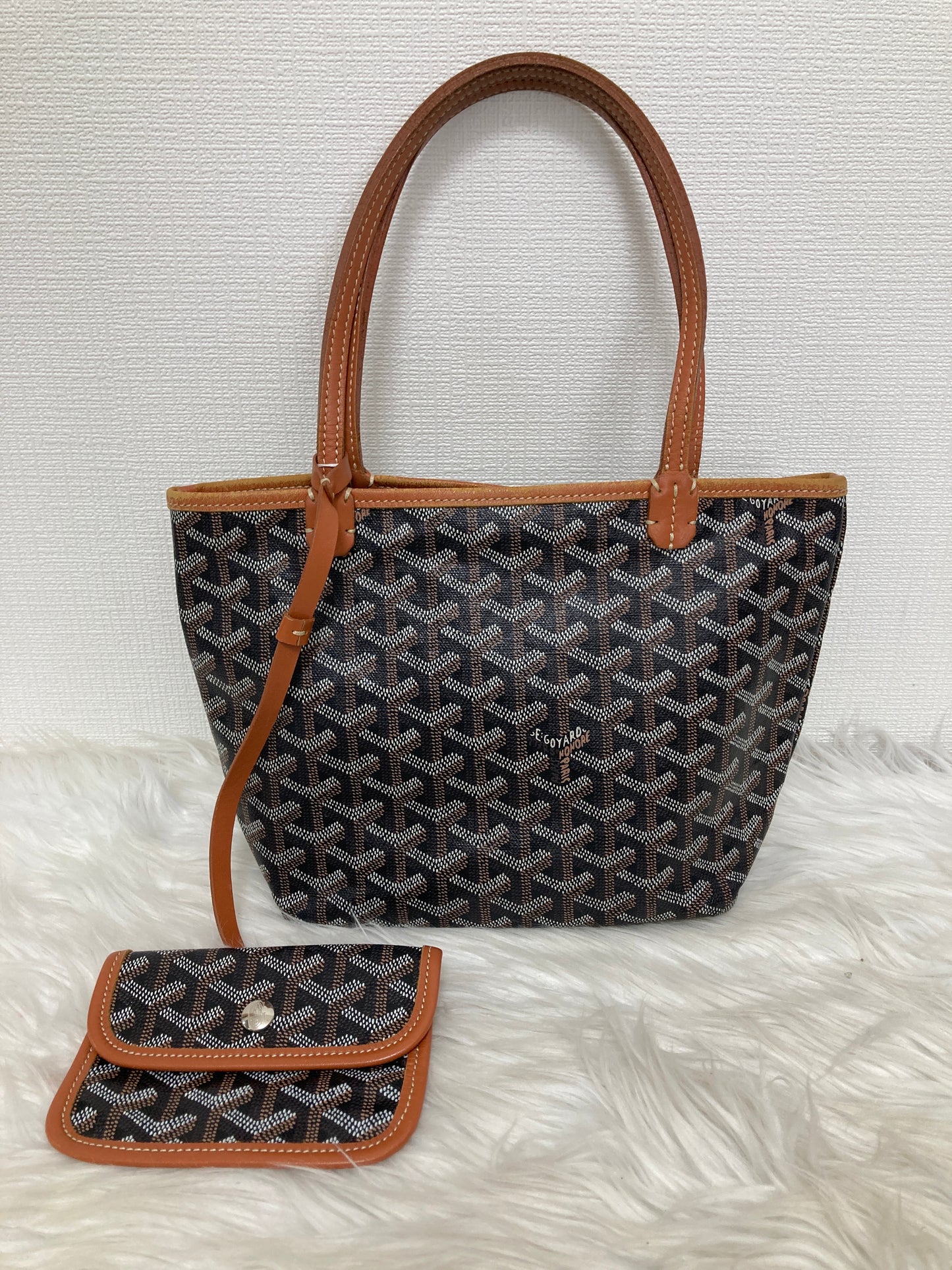 Goyard Brown Handle Bags A-15642