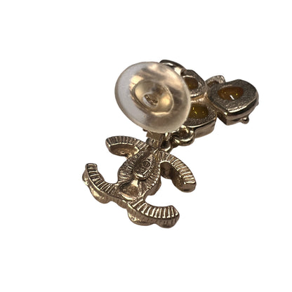 Chanel Gold Earrings A-15644