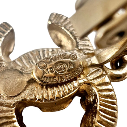 Chanel Gold Earrings A-15644
