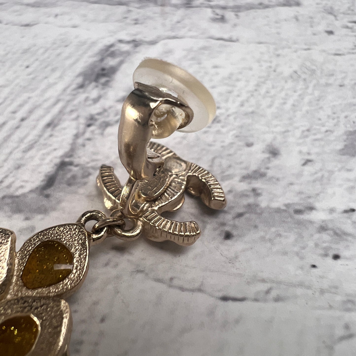 Chanel Gold Earrings A-15644