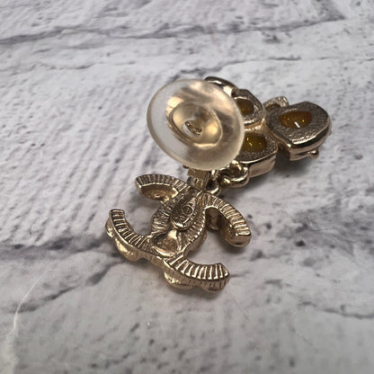 Chanel Gold Earrings A-15644