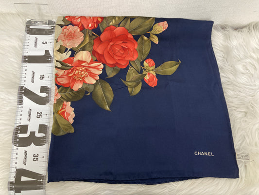 Chanel Navy Scarves A-15650