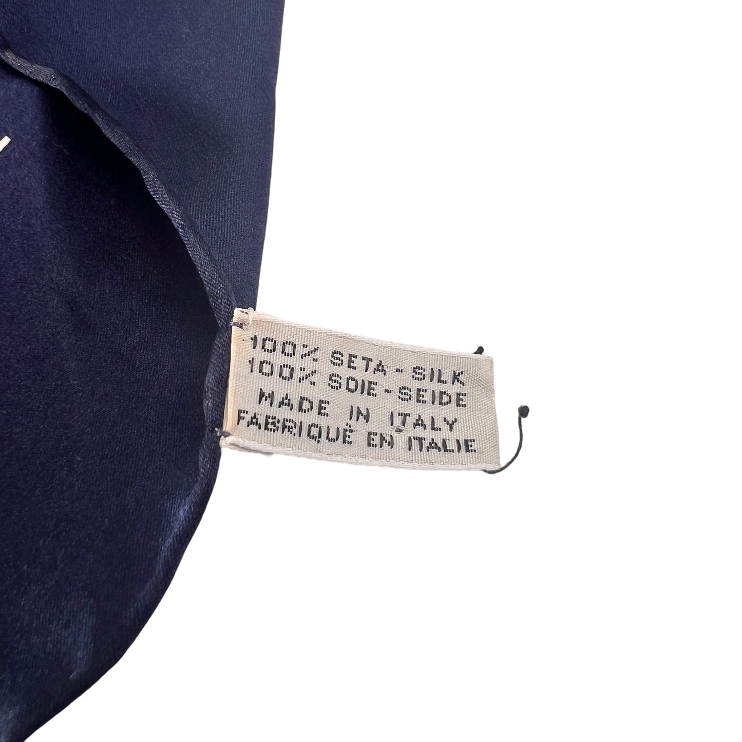 Chanel Navy Scarves A-15650