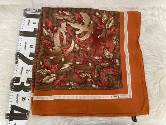 Loewe Brown Scarves A-15655