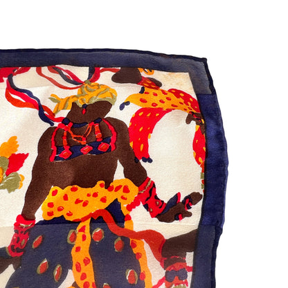 Saint Laurent Navy Scarves A-15656