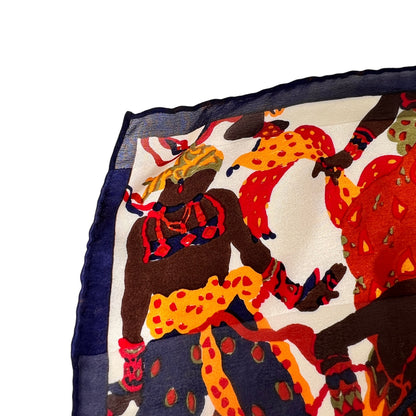 Saint Laurent Navy Scarves A-15656
