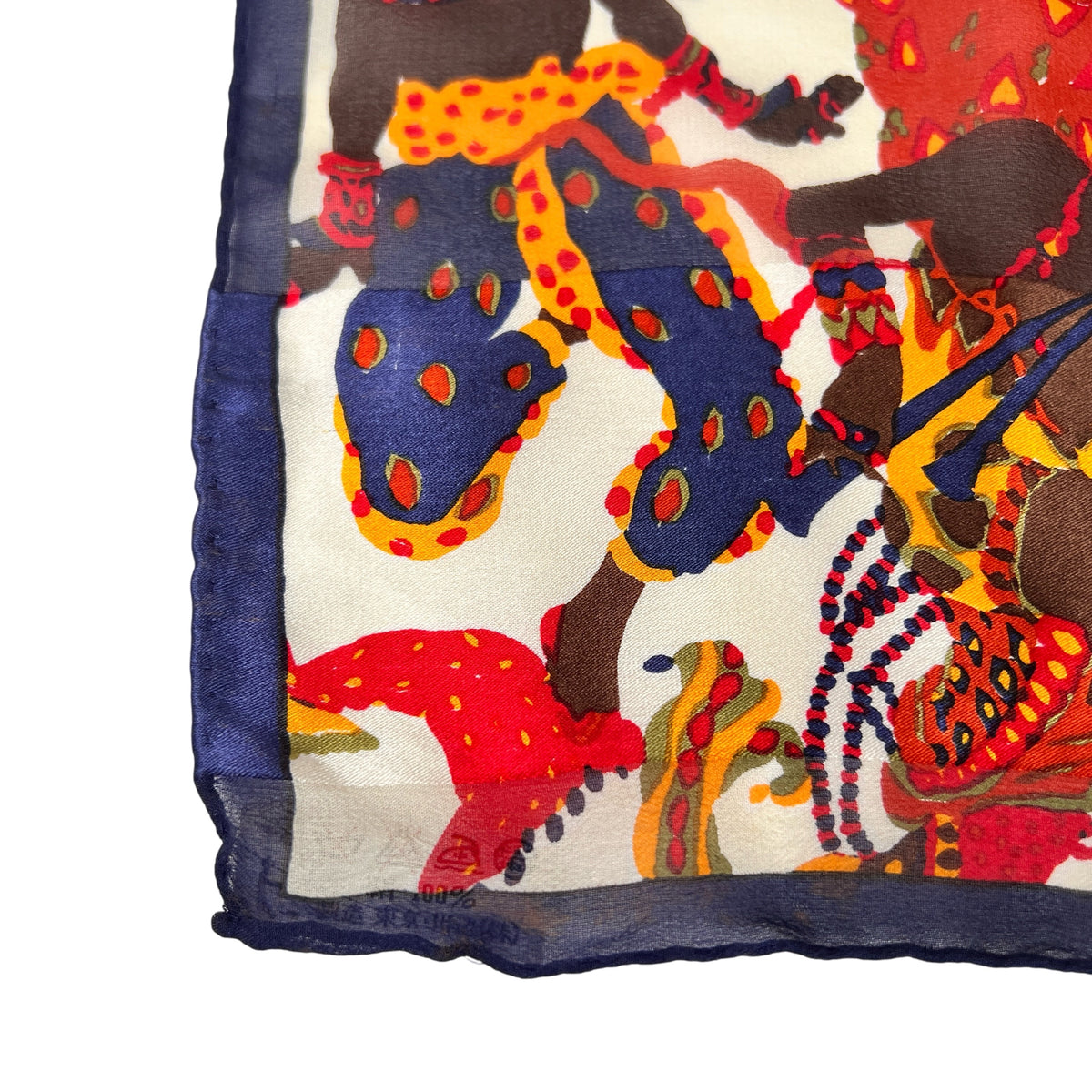 Saint Laurent Navy Scarves A-15656