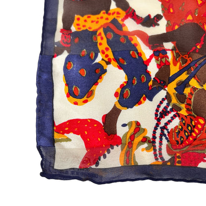 Saint Laurent Navy Scarves A-15656