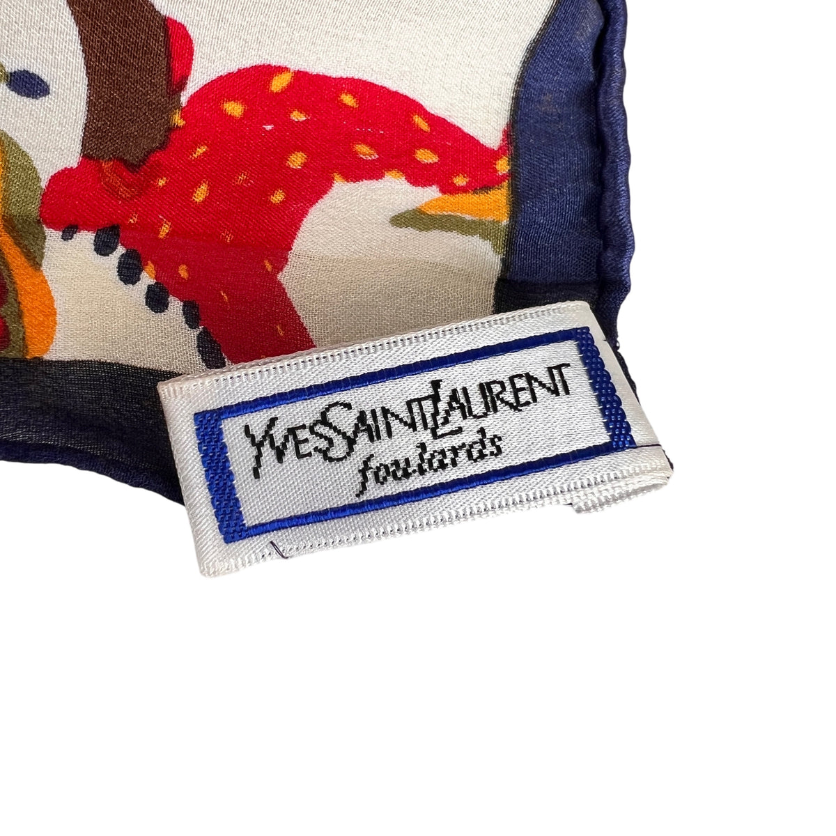 Saint Laurent Navy Scarves A-15656