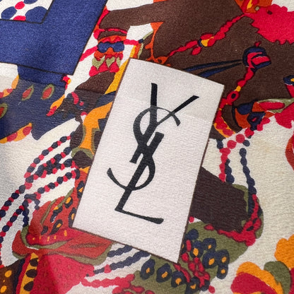 Saint Laurent Navy Scarves A-15656