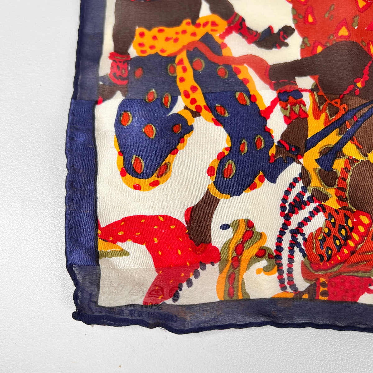Saint Laurent Navy Scarves A-15656