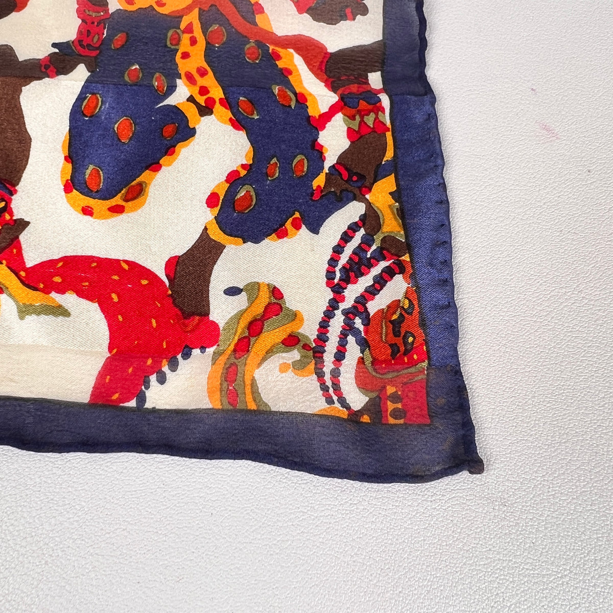 Saint Laurent Navy Scarves A-15656