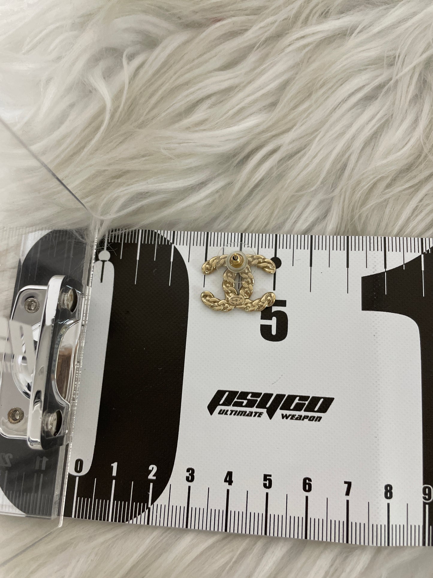 Chanel Gold Earrings A-15660
