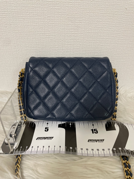 Chanel Navy Shoulder Bags A-15678