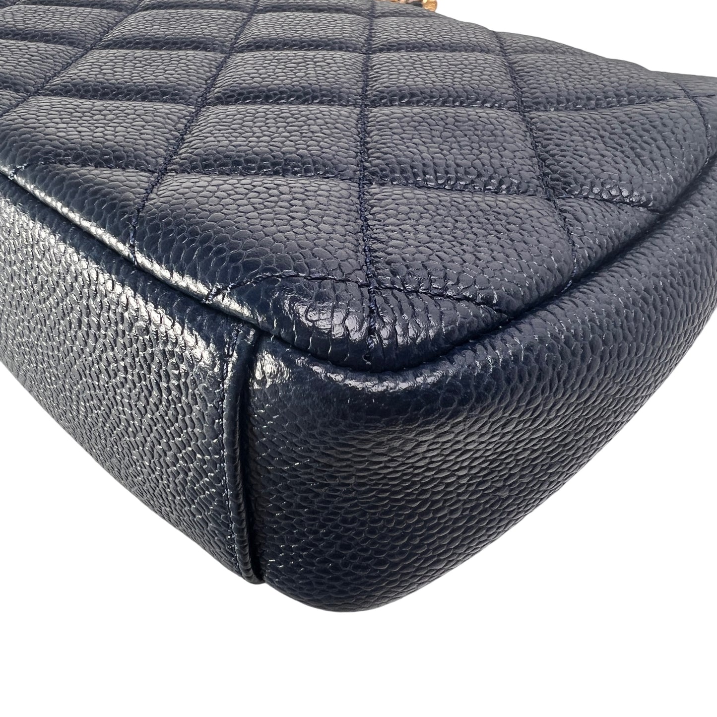 Chanel Navy Shoulder Bags A-15678