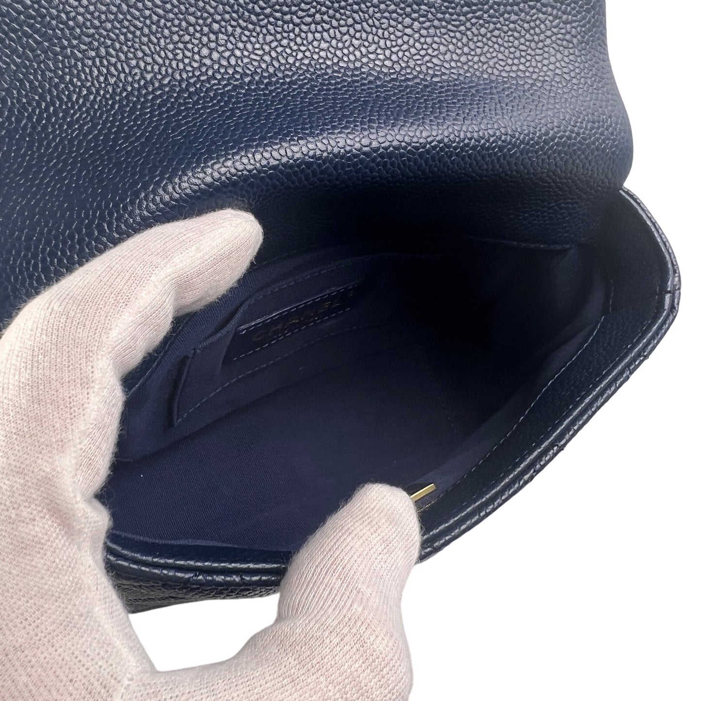 Chanel Navy Shoulder Bags A-15678