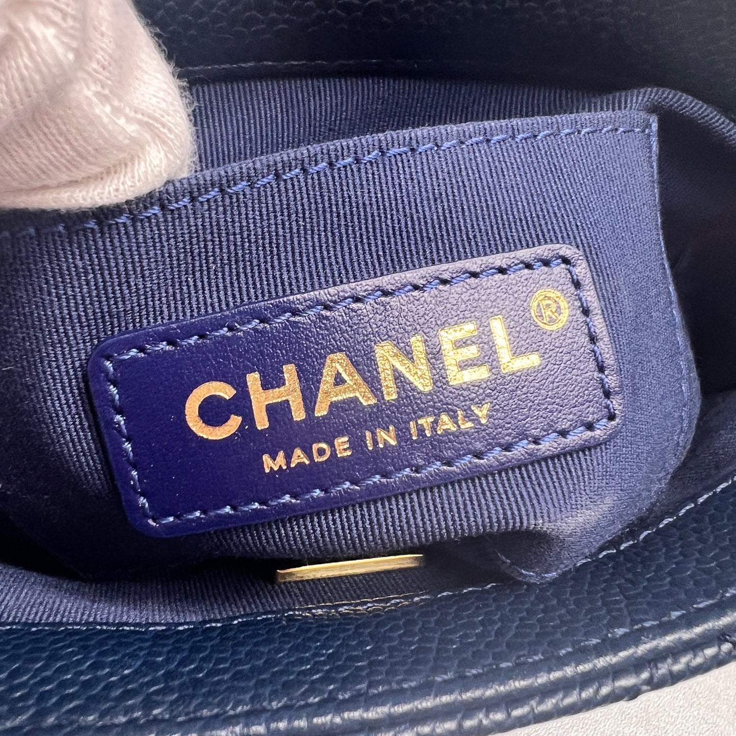 Chanel Navy Shoulder Bags A-15678