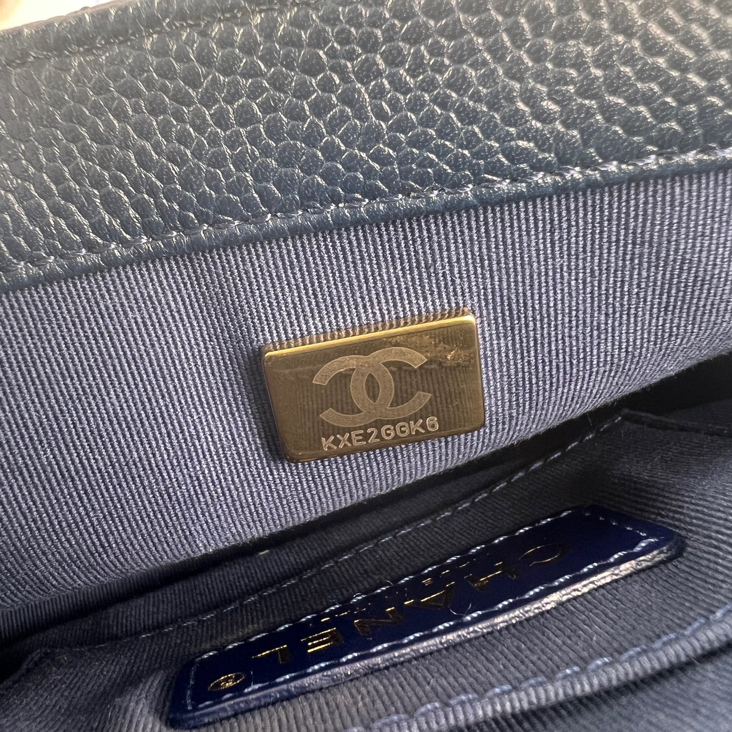 Chanel Navy Shoulder Bags A-15678