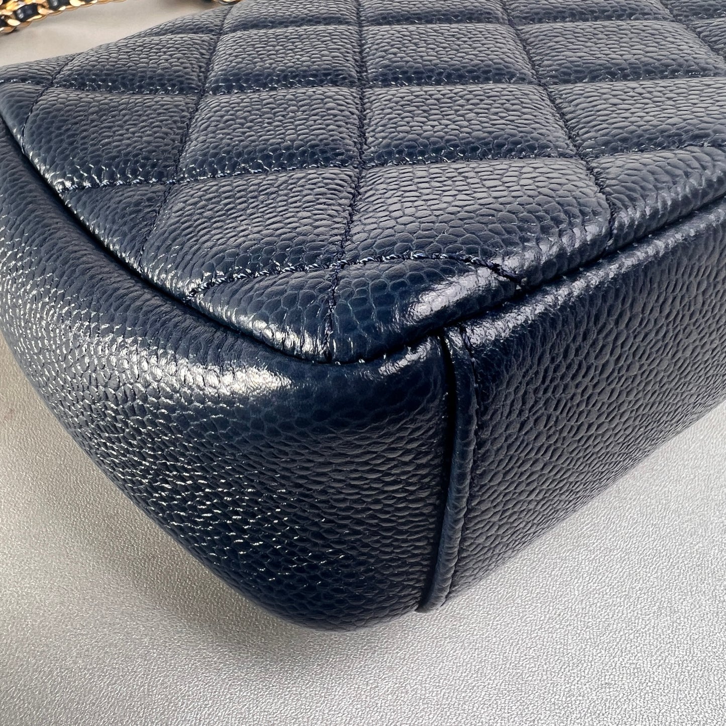 Chanel Navy Shoulder Bags A-15678