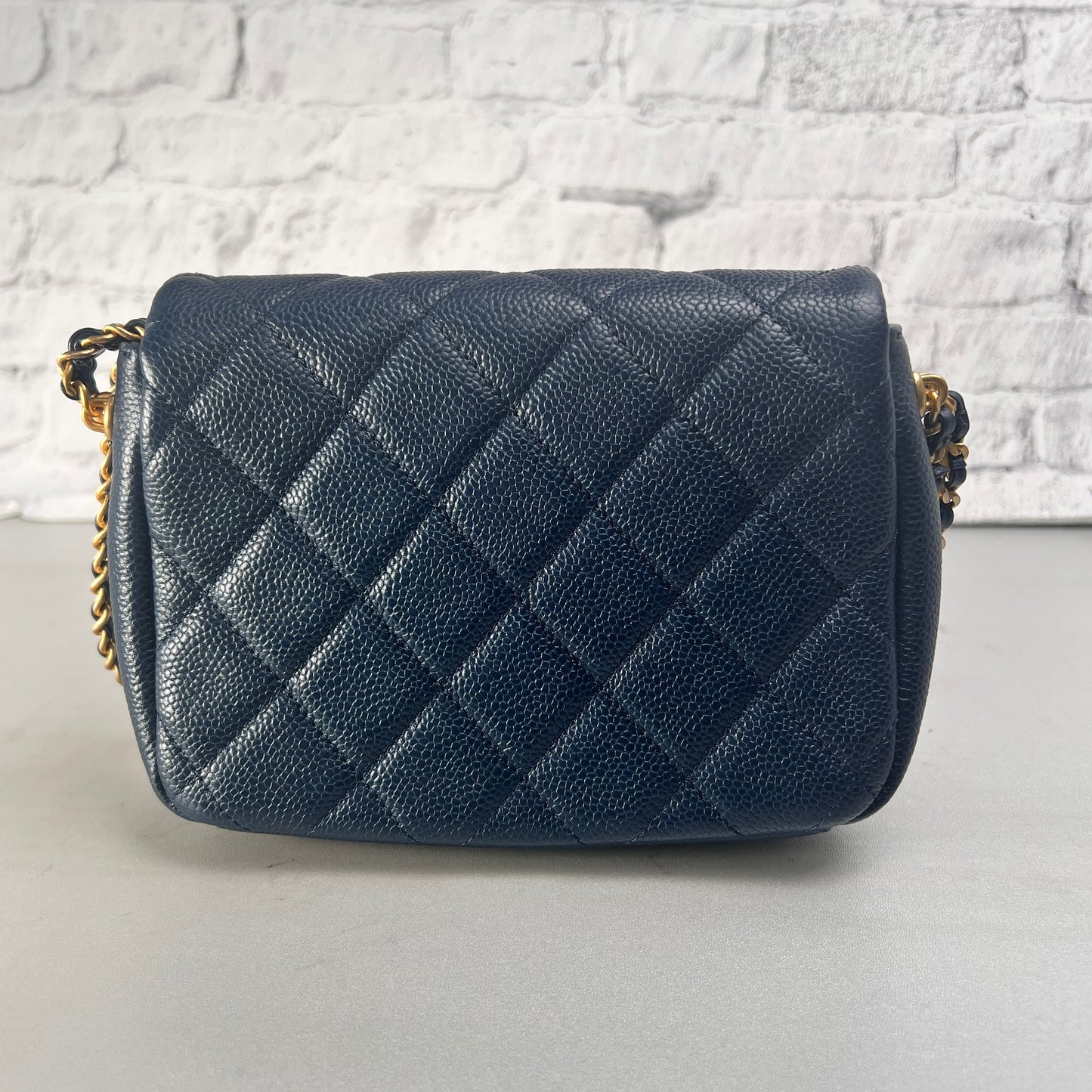 Chanel Navy Shoulder Bags A-15678