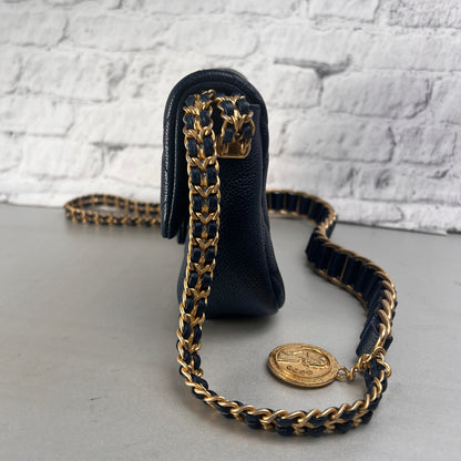 Chanel Navy Shoulder Bags A-15678