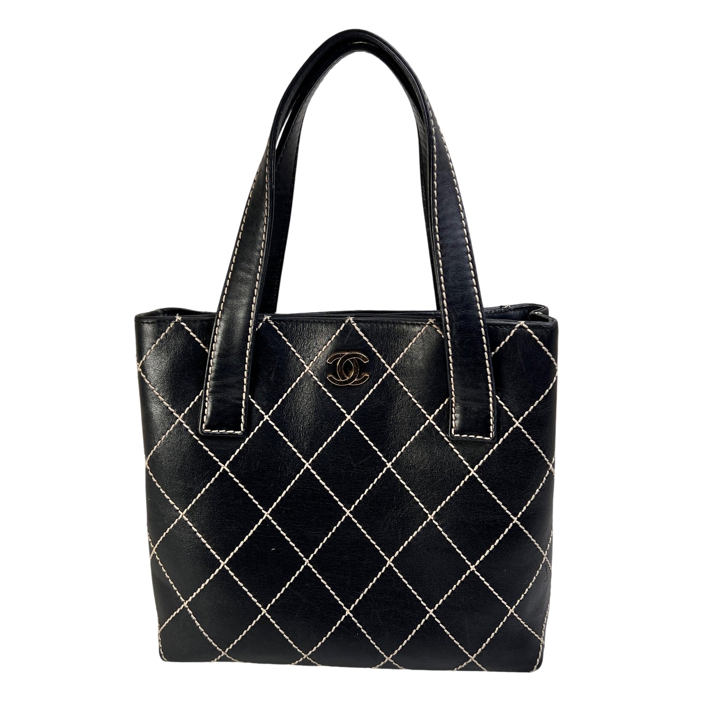Chanel Black Tote Bags A-15680