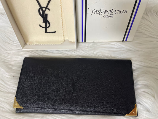 Saint Laurent Black Wallets A-15683