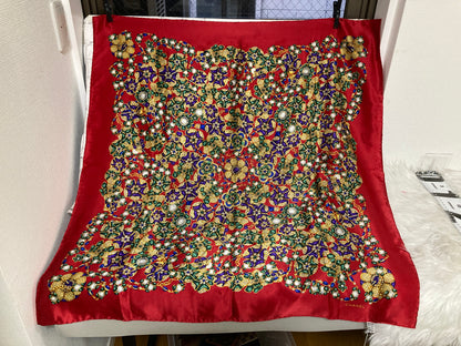 Chanel Red Scarves A-15689