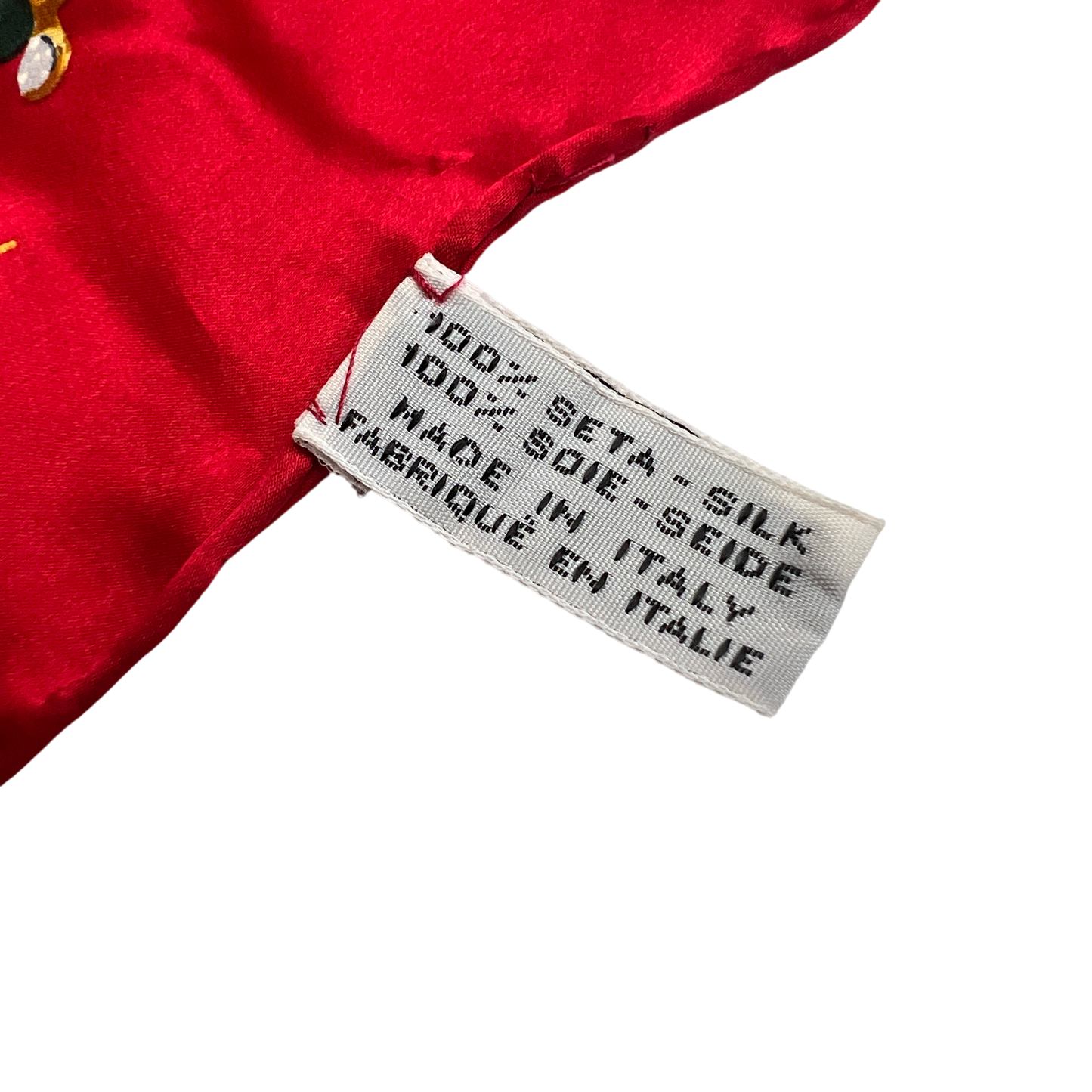 Chanel Red Scarves A-15689