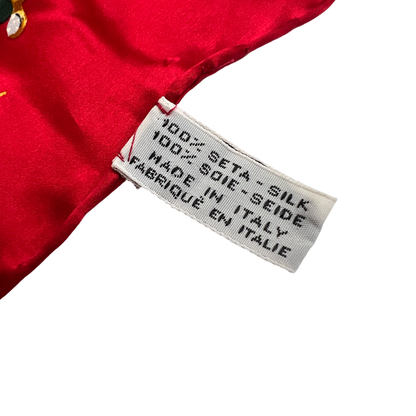 Chanel Red Scarves A-15689
