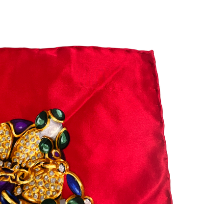 Chanel Red Scarves A-15689