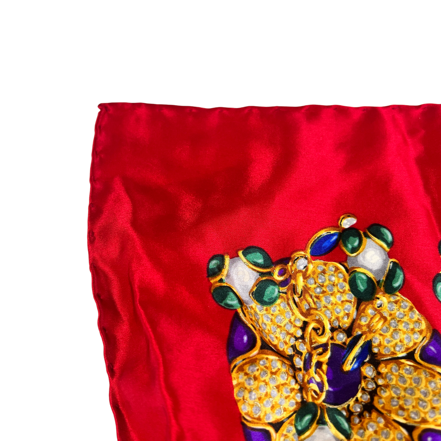 Chanel Red Scarves A-15689