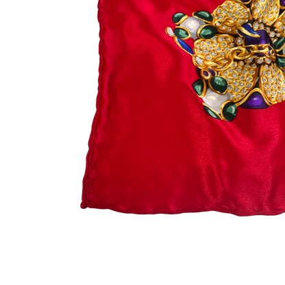Chanel Red Scarves A-15689