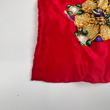 Chanel Red Scarves A-15689