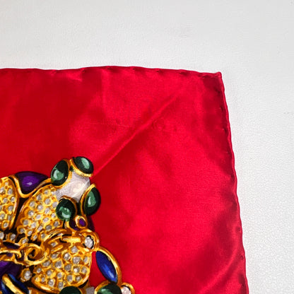 Chanel Red Scarves A-15689