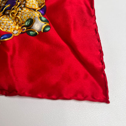 Chanel Red Scarves A-15689