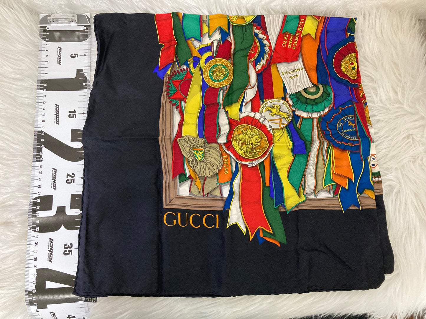 Gucci Black Scarves A-15693
