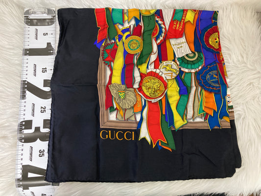 Gucci Black Scarves A-15693