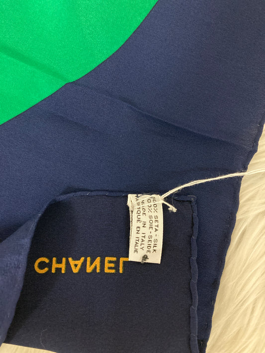 Chanel Navy Scarves A-15699