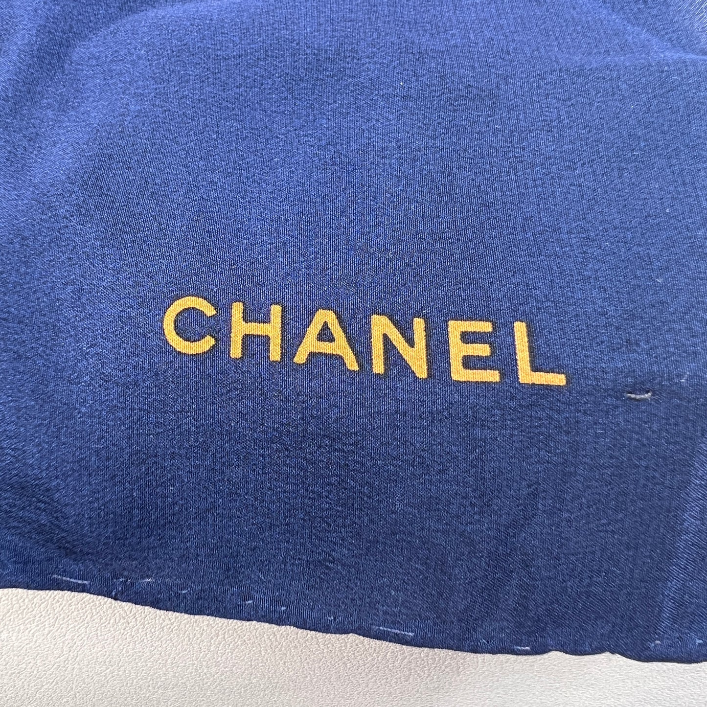 Chanel Navy Scarves A-15699