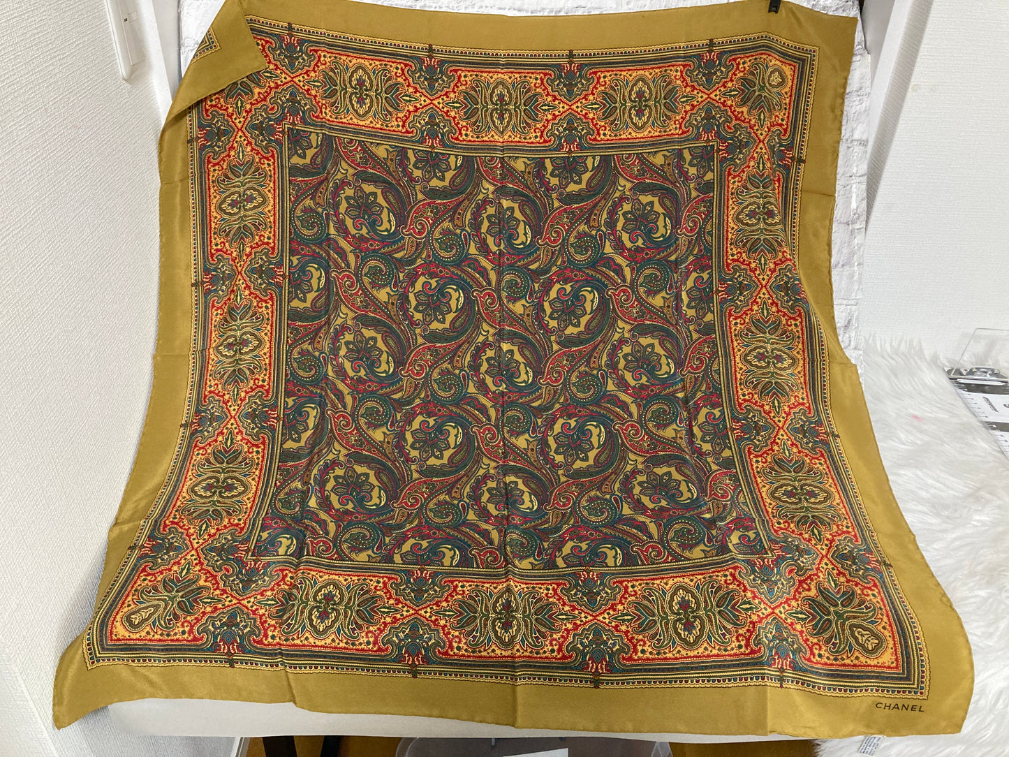 Chanel Brown Scarves A-15700