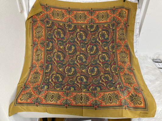 Chanel Brown Scarves A-15700