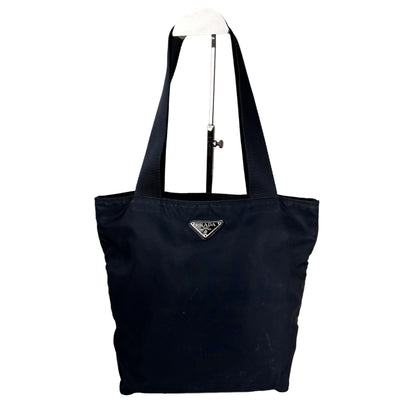 Prada Navy Tote Bags A-15732
