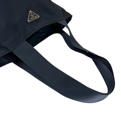 Prada Navy Tote Bags A-15732