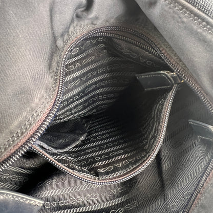 Prada Navy Tote Bags A-15732