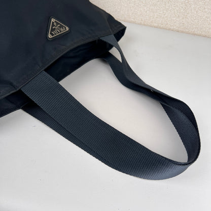 Prada Navy Tote Bags A-15732